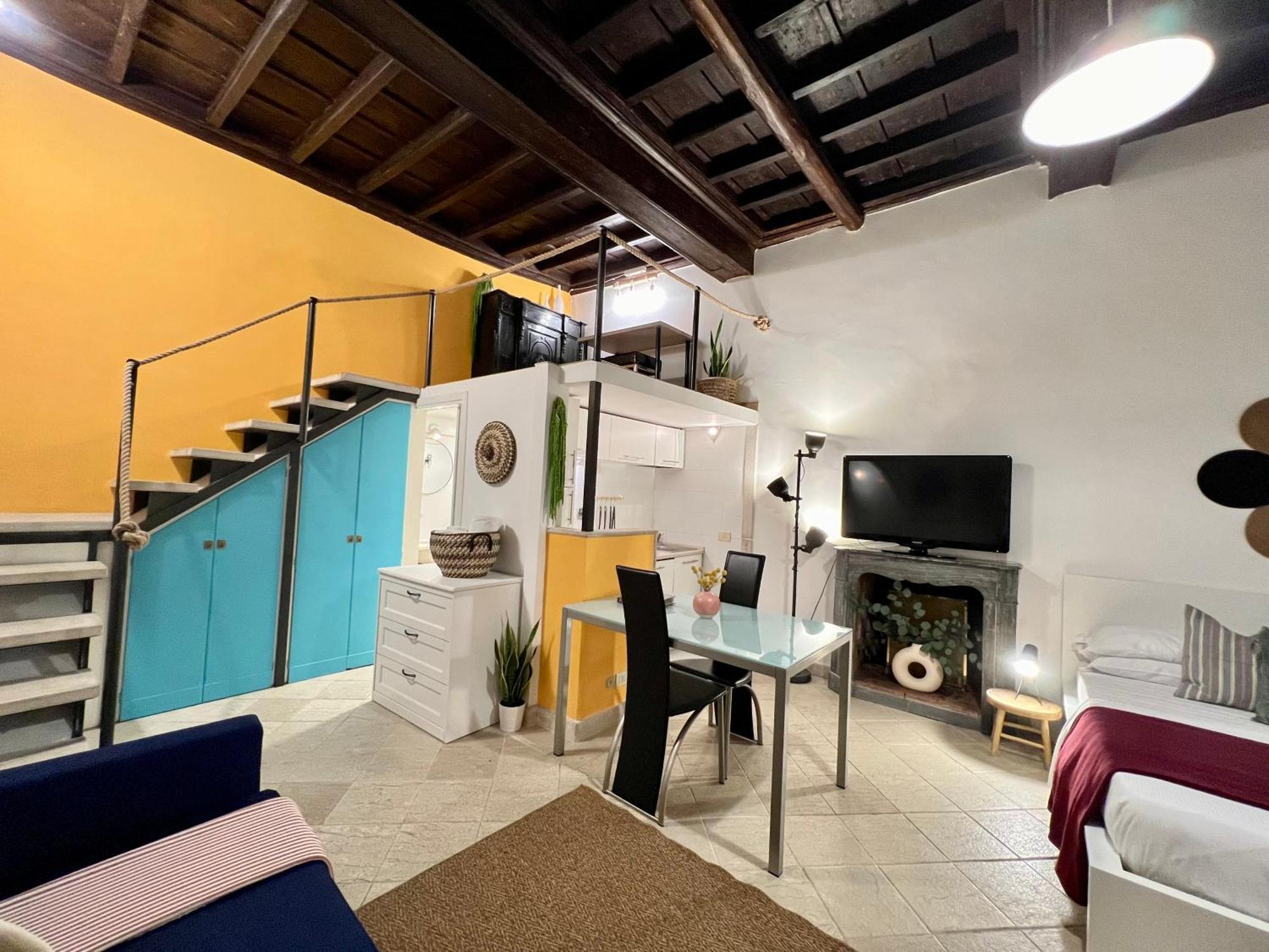 Charming Navona Duplex Apartamento Roma Exterior foto